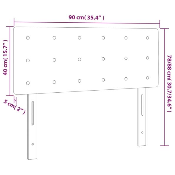 VXL8720287152620_g_en_hd_6.jpg vidaXL Čelo postele čierne 90x5x78/88 cm látka – Obrázok 8