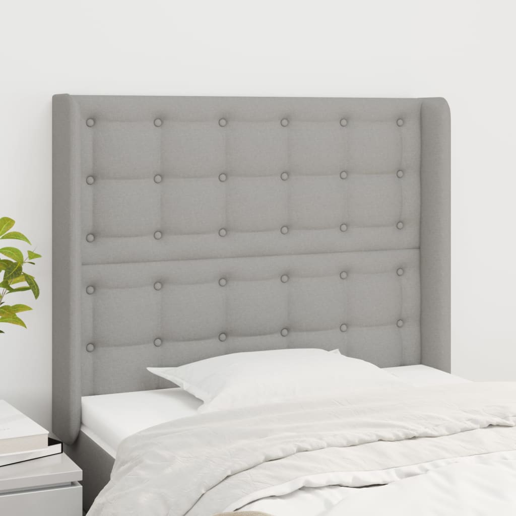 VXL8720287278689_m_en_hd_1.jpg vidaXL Čelo postele so záhybmi bledosivé 103x16x118/128 cm látka – Obrázok 1
