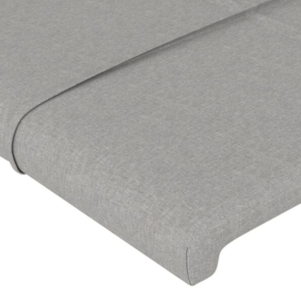 VXL8720287306665_g_en_hd_3.jpg vidaXL Čelo postele s LED bledosivé 83x16x118/128 cm látka – Obrázok 5