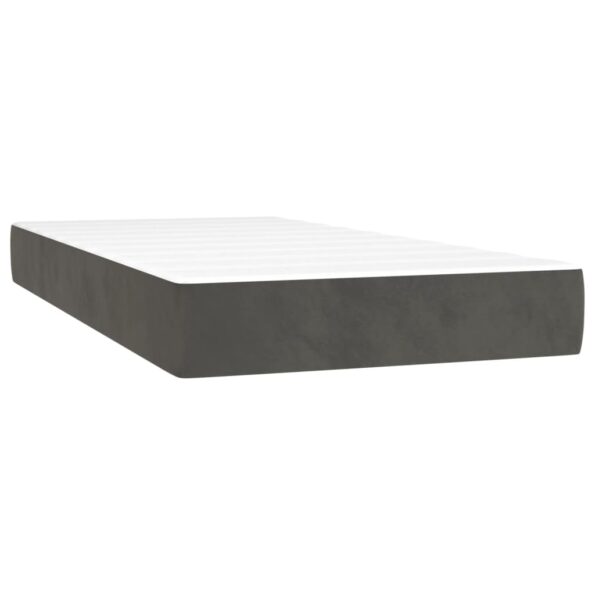VXL8720287381525_g_en_hd_4.jpg vidaXL Posteľ boxsping s matracom a LED tmavosivá 100x200 cm zamat – Obrázok 6