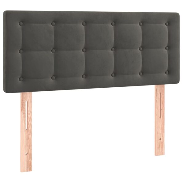 VXL8720287381525_g_en_hd_5.jpg vidaXL Posteľ boxsping s matracom a LED tmavosivá 100x200 cm zamat – Obrázok 7