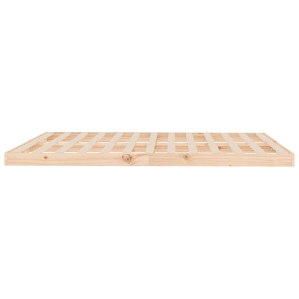 vidaXL Posteľný rám 160x200 cm borovicový masív – Obrázok 6
