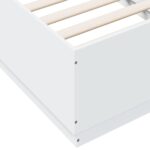 vidaXL Posteľný rám s LED svetlami čierny 90x190 cm kompozitné drevo – Obrázok 9