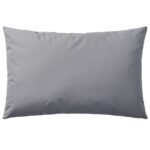 vidaXL Záhradný vankúš 4 ks 60x40 cm sivý – Obrázok 3