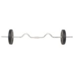 vidaXL Súprava činiek barbell a dumbbell 30 kg – Obrázok 5