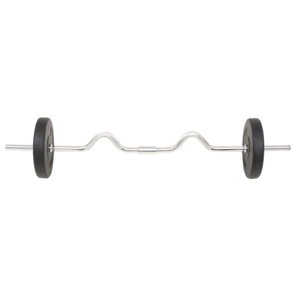 vidaXL Súprava činiek barbell a dumbbell 30 kg – Obrázok 5