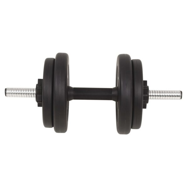 vidaXL Súprava činiek barbell a dumbbell 30 kg – Obrázok 7