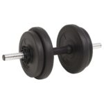 vidaXL Súprava činiek barbell a dumbbell 30 kg – Obrázok 8