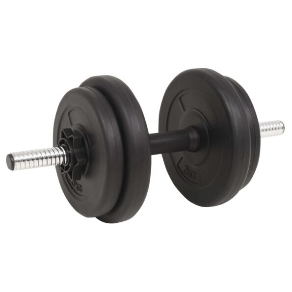 vidaXL Súprava činiek barbell a dumbbell 30 kg – Obrázok 8