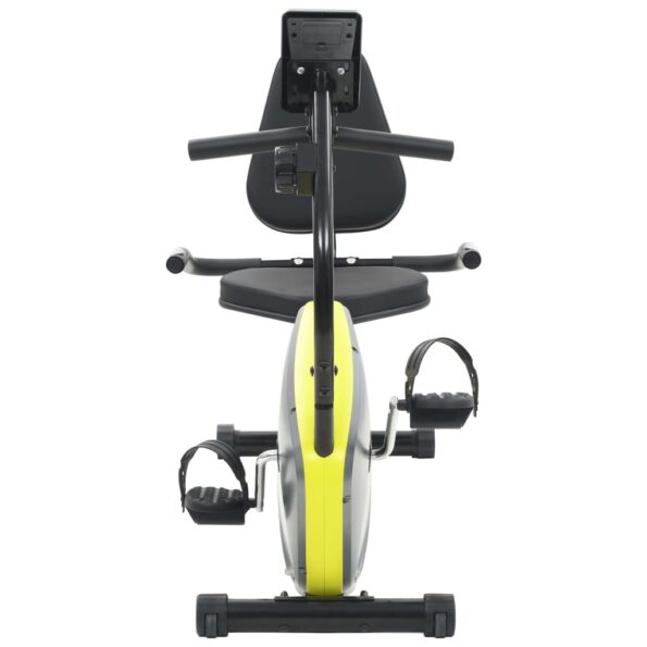 vidaXL Magnetický horizontálny rotopéd s meraním pulzu – Obrázok 4
