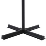 vidaXL Vonkajší slnečník s hliníkovou tyčou antracitový 500 cm – Obrázok 6