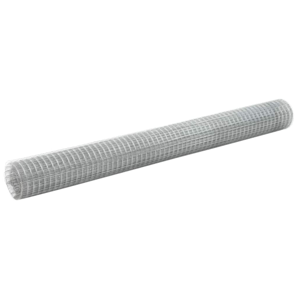 VXL8718475701491_a_en_hd_1.jpg vidaXL Drôtené pletivo pozinkovaná oceľ 25x1,5 m strieborné – Obrázok 1
