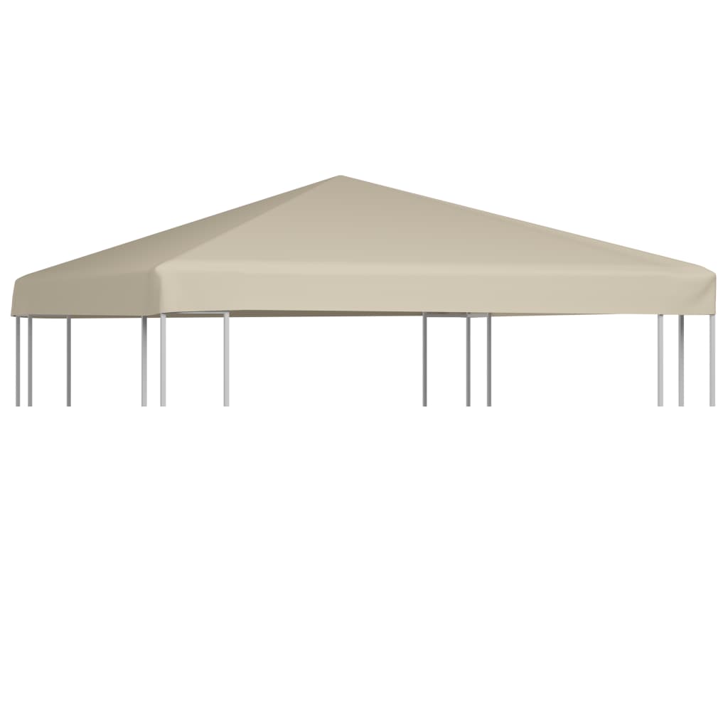 VXL8718475704904_a_en_hd_1.jpg vidaXL Strieška na altánok 310 g/m² 3x3 m, béžová – Obrázok 1