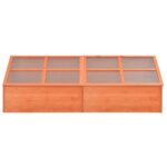 vidaXL Skleník, drevo 180x57x62 cm – Obrázok 2