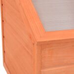 vidaXL Skleník, drevo 180x57x62 cm – Obrázok 5