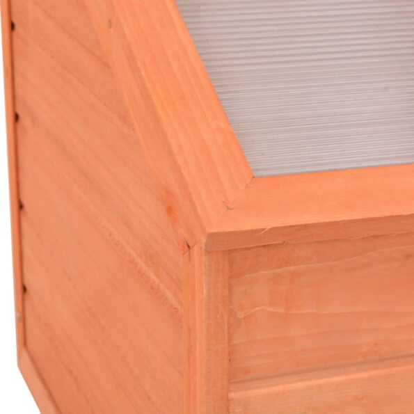 vidaXL Skleník, drevo 180x57x62 cm – Obrázok 5