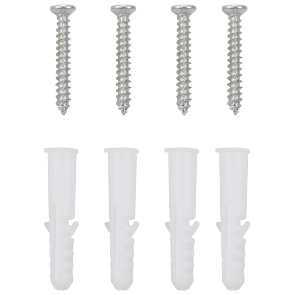 vidaXL Kuchynská zástena, čierna 70x50 cm, tvrdené sklo – Obrázok 7