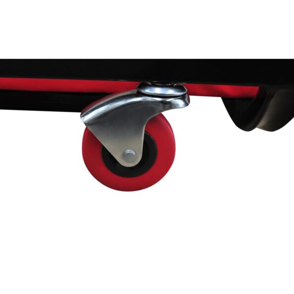 vidaXL Montážne ležadlo so 6 kolieskami, nastaviteľné – Obrázok 4