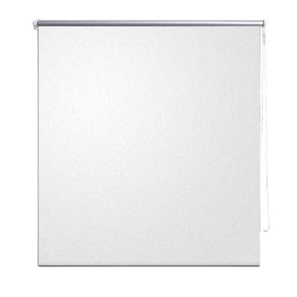 vidaXL Zatemňovacia roleta 104,4x175 cm, šírka látky 100 cm, biela – Obrázok 2