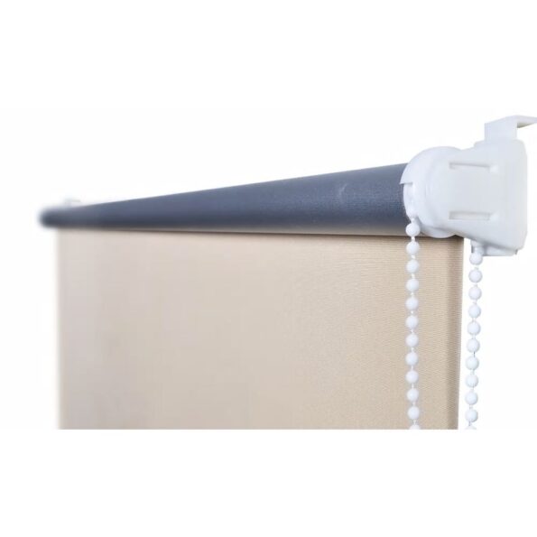 vidaXL Zatemňovacia roleta 104,4x175 cm, šírka látky 100 cm, biela – Obrázok 3