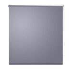 vidaXL Zatemňovacia roleta 104,4x175 cm, šírka látky 100 cm, sivá – Obrázok 2