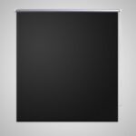 vidaXL Zatemňovacia roleta 124,4x175 cm, šírka látky 120 cm, čierna