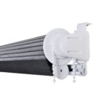 vidaXL Zebrová roleta 60,9x120 cm Šírka látky 56,7 cm čierna – Obrázok 5