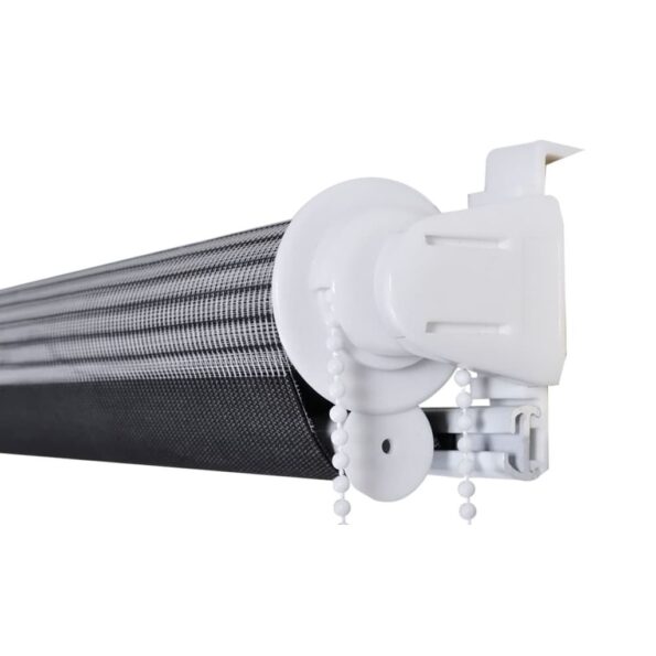 vidaXL Zebrová roleta 60,9x120 cm Šírka látky 56,7 cm čierna – Obrázok 5