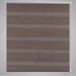 Roleta Zebra, kávová farba 140 x 175 cm – Obrázok 4