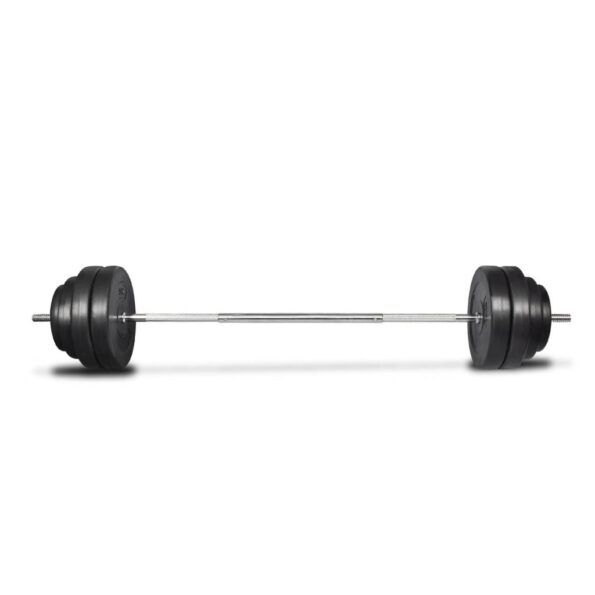Obojručná činka so závažiami 60 kg – Obrázok 2