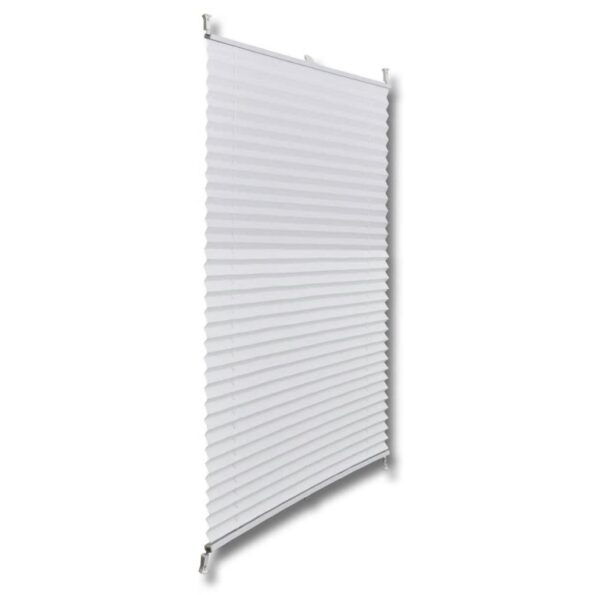 Plisovaná roleta 50 x 100 cm, biela – Obrázok 3