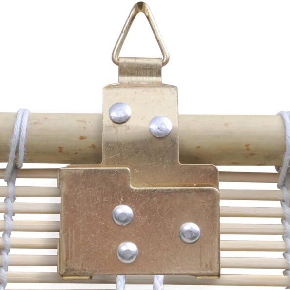 vidaXL Prírodná bambusová roleta 80x160 cm – Obrázok 3