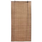 vidaXL Hnedá bambusová roleta 150x220 cm – Obrázok 2