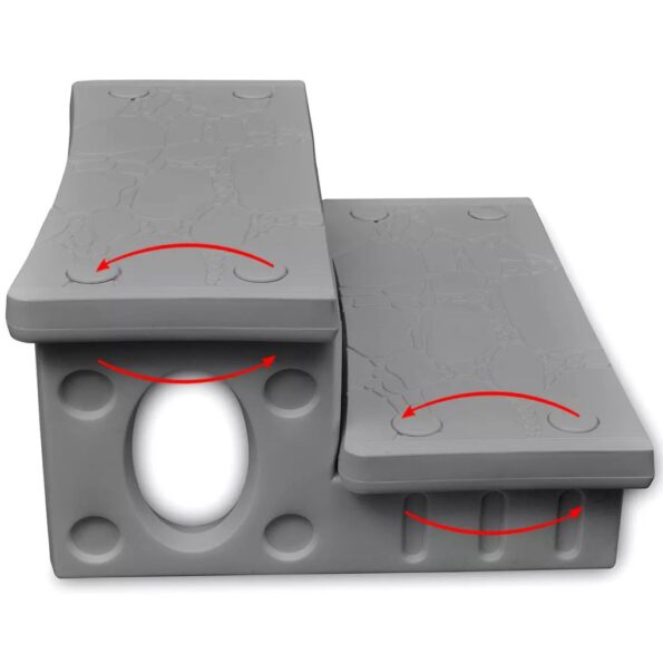 Sivé schody do vírivky – Obrázok 3