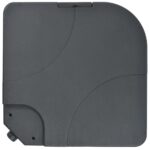 vidaXL Vonkajší slnečník s prenosnou základňou antracitový – Obrázok 8