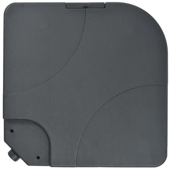 vidaXL Vonkajší slnečník s prenosnou základňou antracitový – Obrázok 8