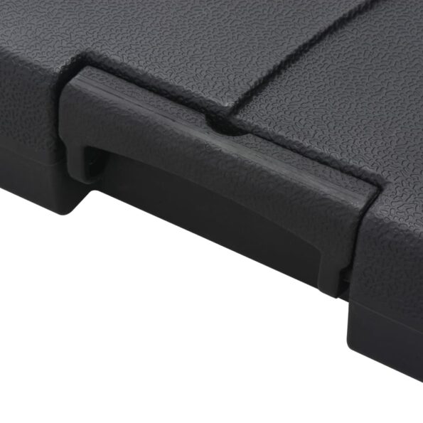 vidaXL Vonkajší slnečník s prenosnou základňou antracitový – Obrázok 10