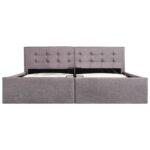 vidaXL Hydraulický posteľný rám+úložný priestor, látka 160x200 cm – Obrázok 3