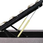 vidaXL Hydraulický posteľný rám+úložný priestor, látka 160x200 cm – Obrázok 7