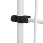 vidaXL Ručne zaťahovacia markíza 100 cm žlto-modré pásiky – Obrázok 5