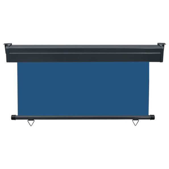 vidaXL Bočná markíza na balkón 145x250 cm modrá – Obrázok 4