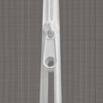 vidaXL Párty stan so 4 sieťkovanými bočnými stenami 2x2 m biely – Obrázok 4