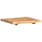 vidaXL Doska na kúpeľňovú skrinku, akáciový masív 58x52x3,8 cm – Obrázok 6