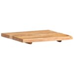 vidaXL Doska na kúpeľňovú skrinku, akáciový masív 58x52x3,8 cm – Obrázok 7