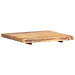 vidaXL Doska na kúpeľňovú skrinku, akáciový masív 58x52x3,8 cm – Obrázok 8