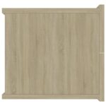 vidaXL Nočný stolík, dub sonoma 40x30x30 cm, kompozitné drevo – Obrázok 5
