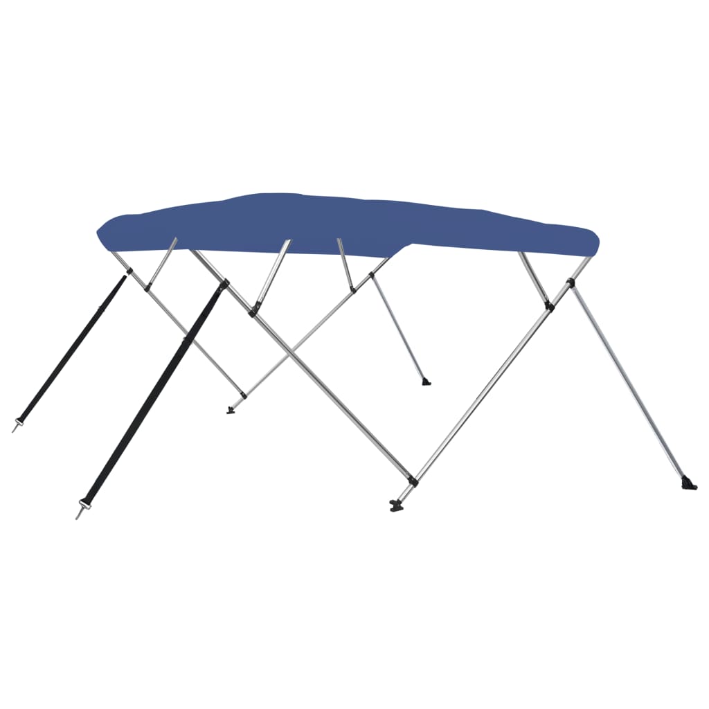 VXL8719883830230_a_en_hd_1.jpg vidaXL Strieška Bimini so 4 oblúkmi, modrá 243x180x137 cm – Obrázok 1