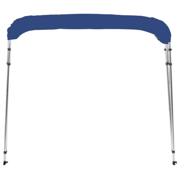 vidaXL Strieška Bimini so 4 oblúkmi, modrá 243x180x137 cm – Obrázok 4