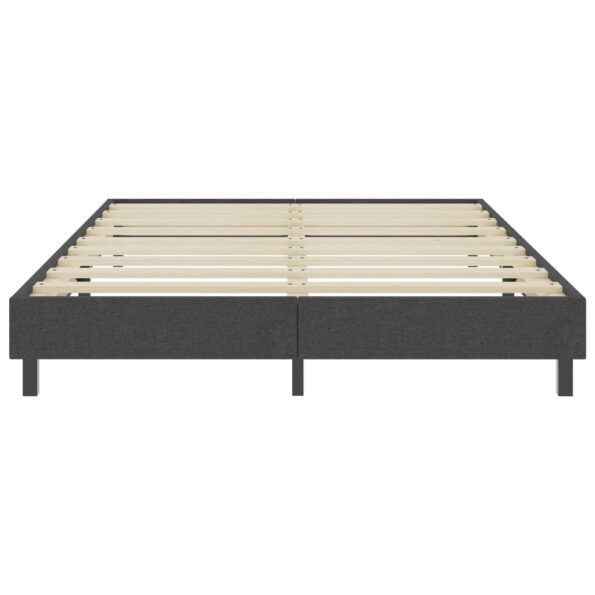 vidaXL Rám na boxspring posteľ, sivý, látka 140x200 cm – Obrázok 4