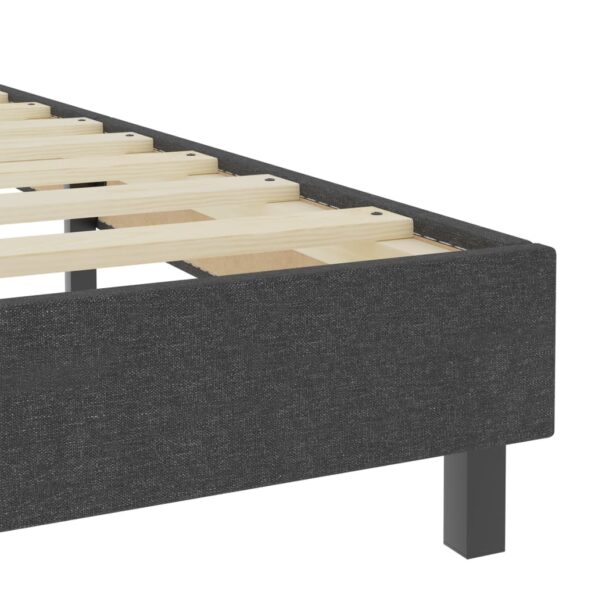 vidaXL Rám na boxspring posteľ, sivý, látka 140x200 cm – Obrázok 6